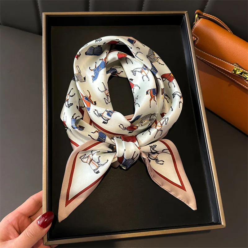 Head Wrap Turban - 2026 New Horse Design Women Scarf