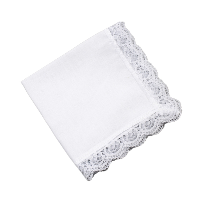 Handkerchief Cotton Men - D0UB Nhẹ Trắng Khăn Tay Cotton