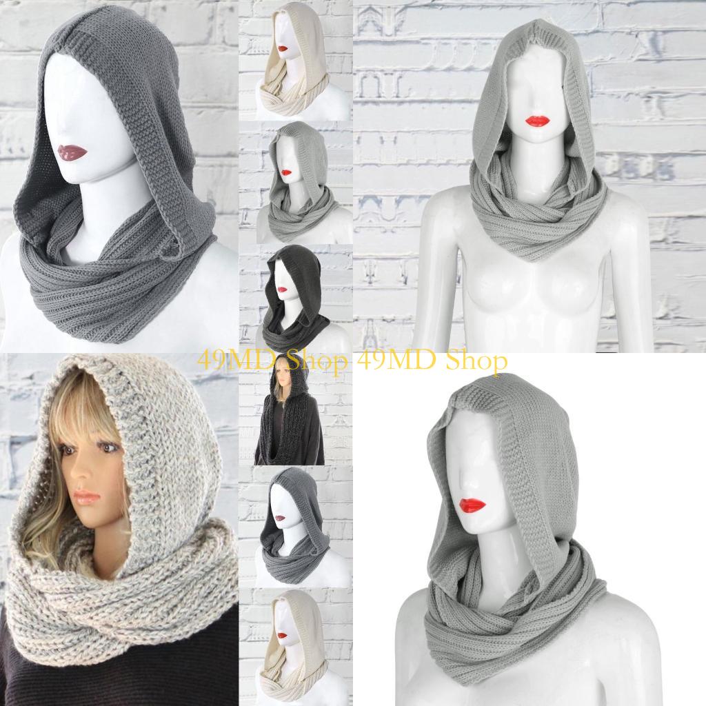 Infinity Scarf Knit - 49MD Áo thun đan cho khăn