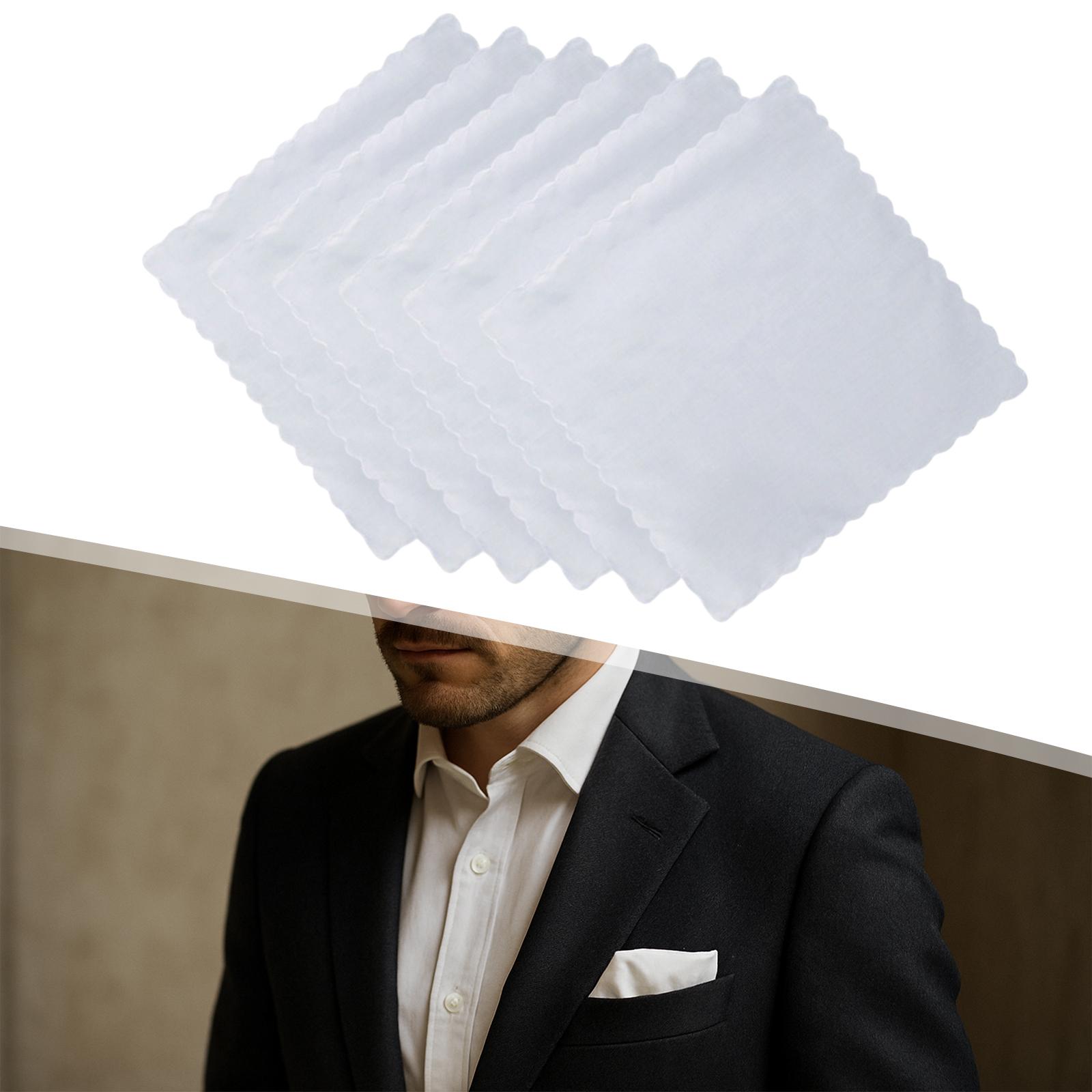 6Pcs Cotton Handkerchiefs for  - đánh giá và giá Handkerchief Cotton Men