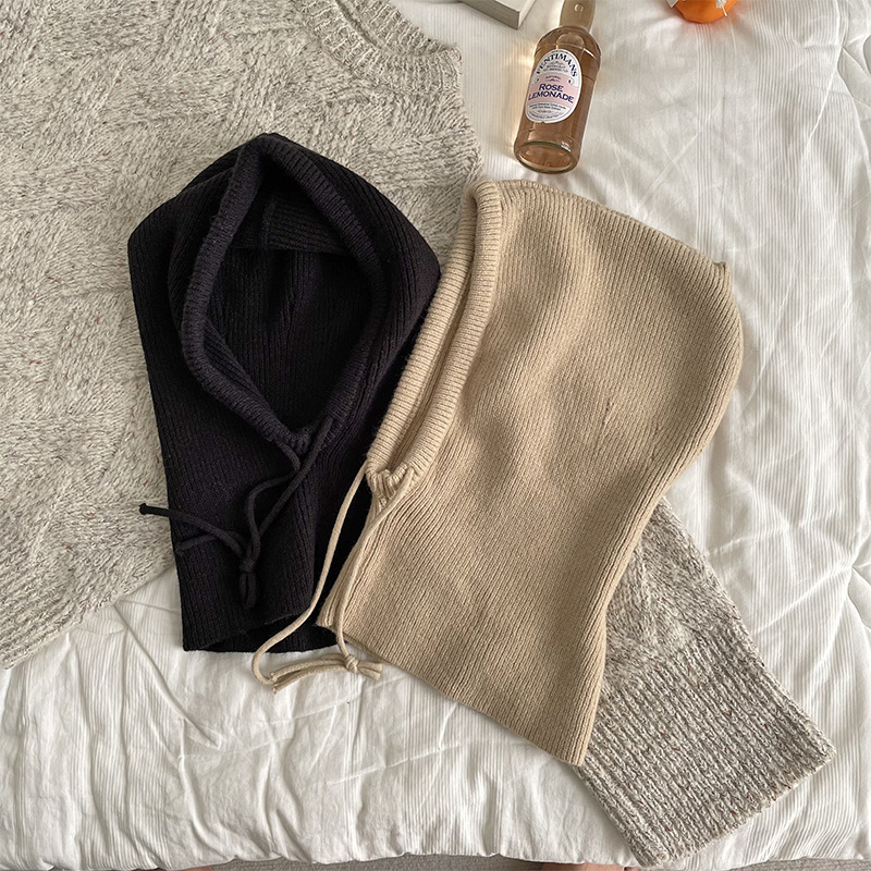 Knitted Hooded Infinity Scarf  - đánh giá và giá Infinity Scarf Knit