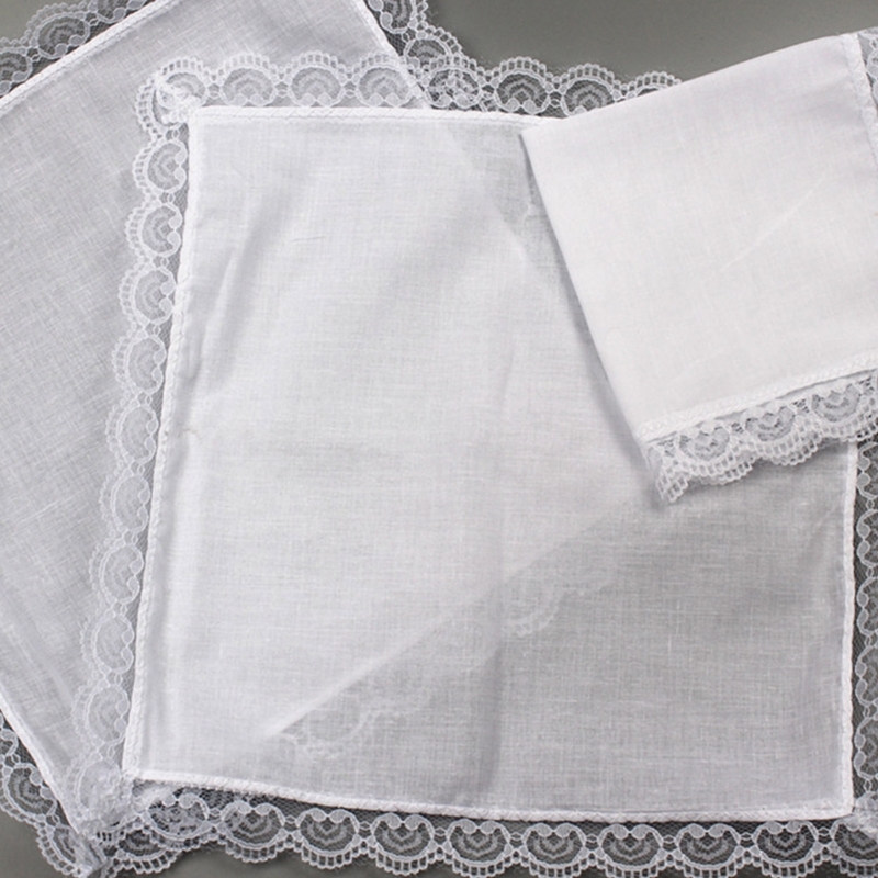 D0UB Nhẹ Trắng Khăn Tay Cotton - đánh giá và giá Handkerchief Cotton Men