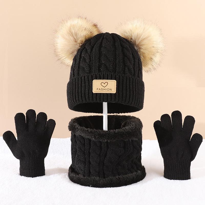 Toddler Kids Pom Pom Decor Bea - đánh giá và giá Infinity Scarf Knit