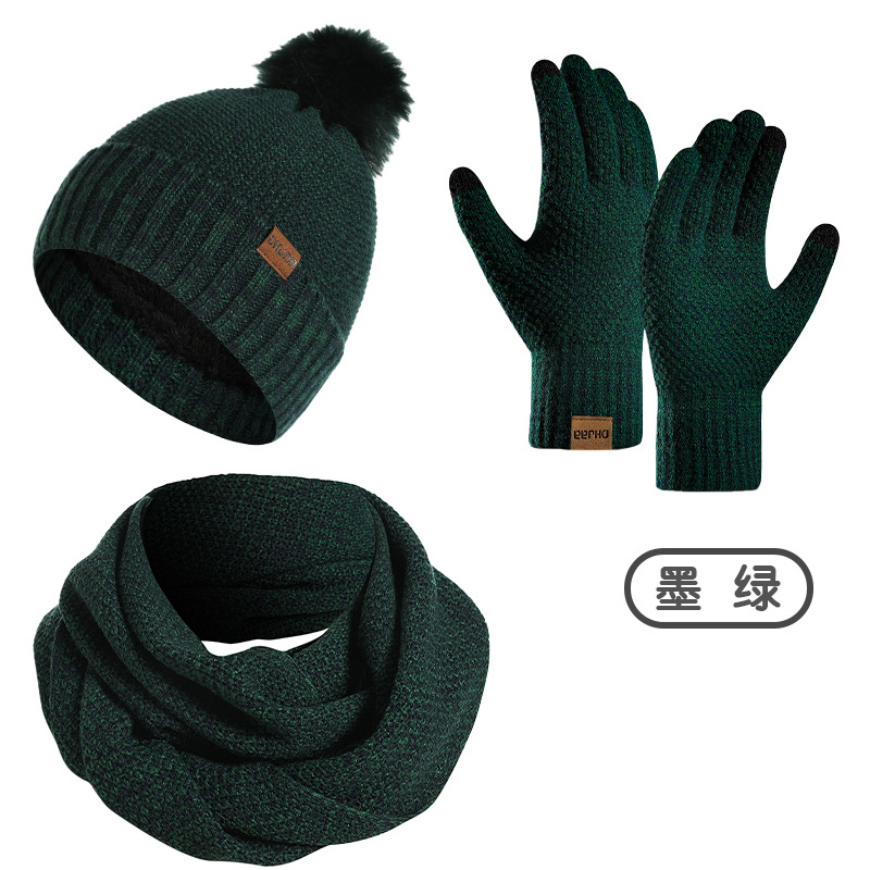 Women Winter 3Pcs Fleece Lined - đánh giá và giá Infinity Scarf Knit