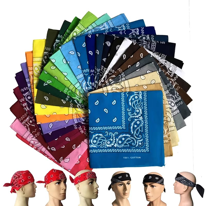 1/2/3Pcs Unisex Men Women Cott - đánh giá và giá Handkerchief Cotton Men