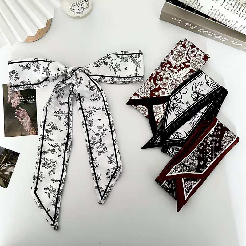 Luxury Fashion Woman Skinny Si - đánh giá và giá Silk Neck Scarf