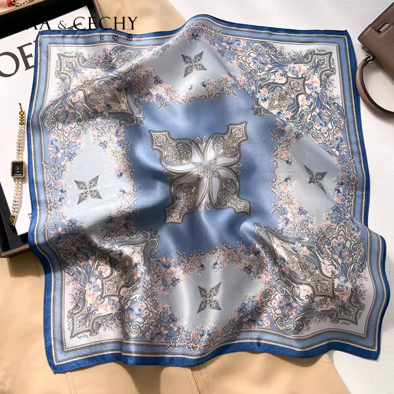 Baroque Floral 100% Mulberry S - đánh giá và giá Ascot Neck Scarf