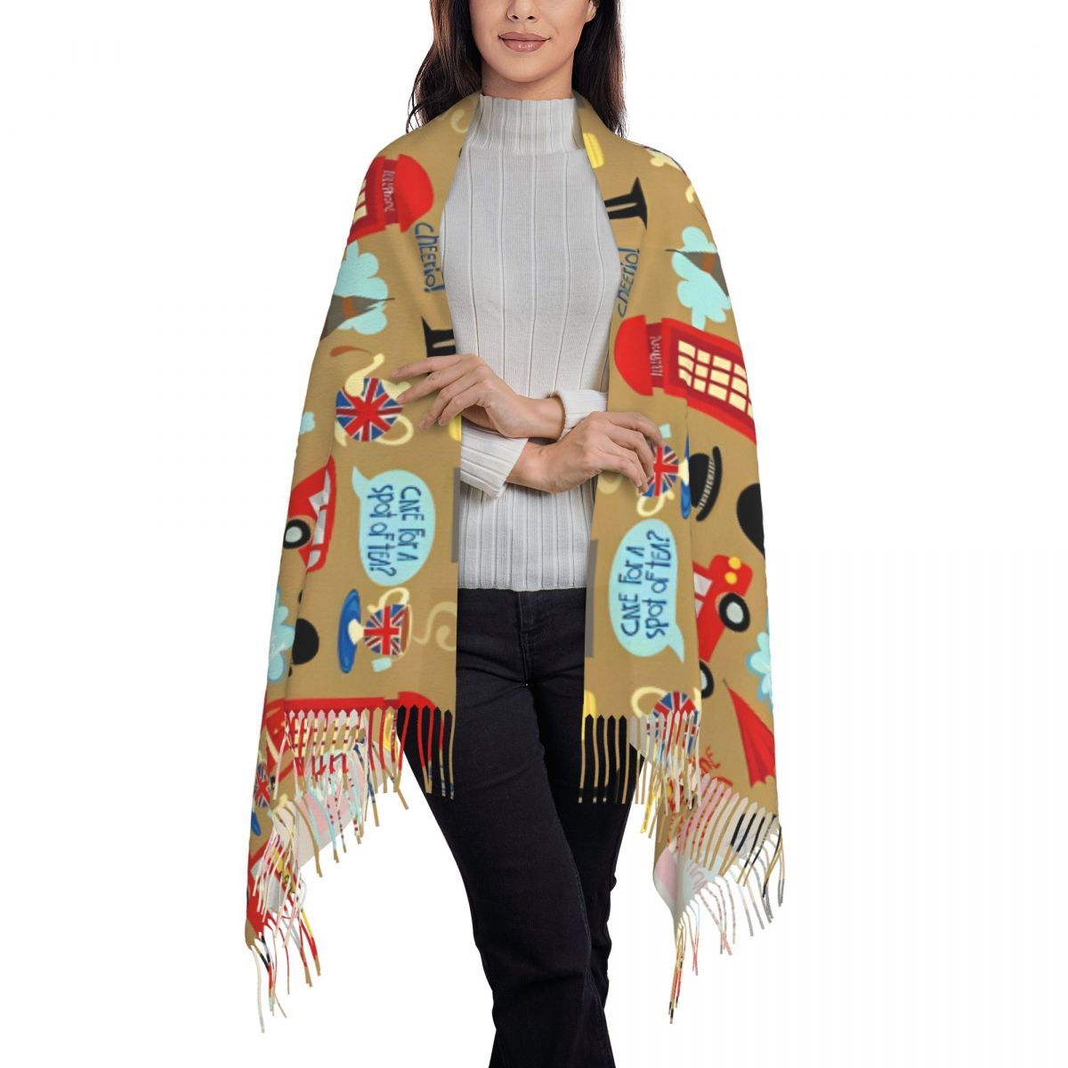Enchanted London Scarf for Wom - đánh giá và giá Pashmina Wrap Large