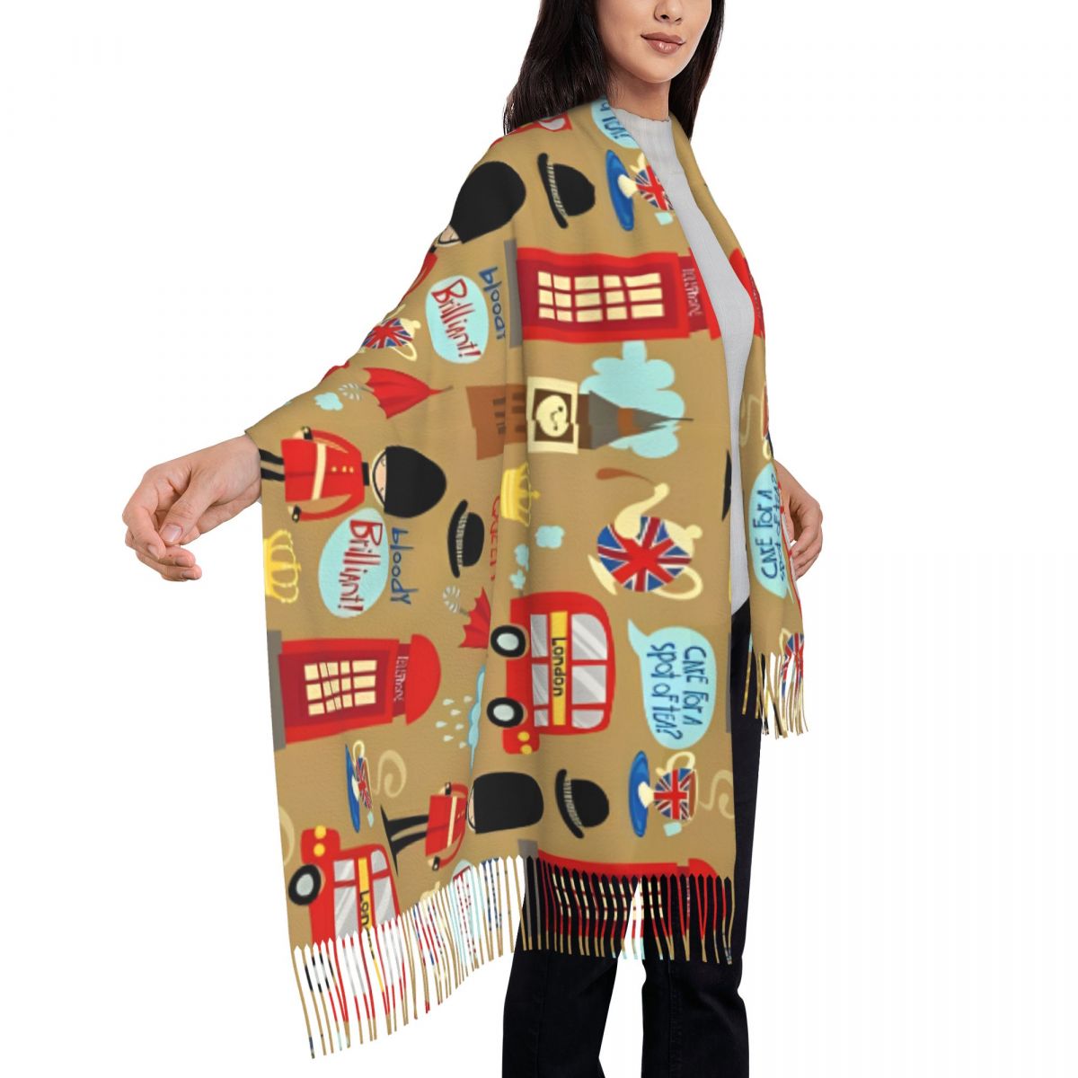 Enchanted London Scarf for Wom - đánh giá và giá Pashmina Wrap Large