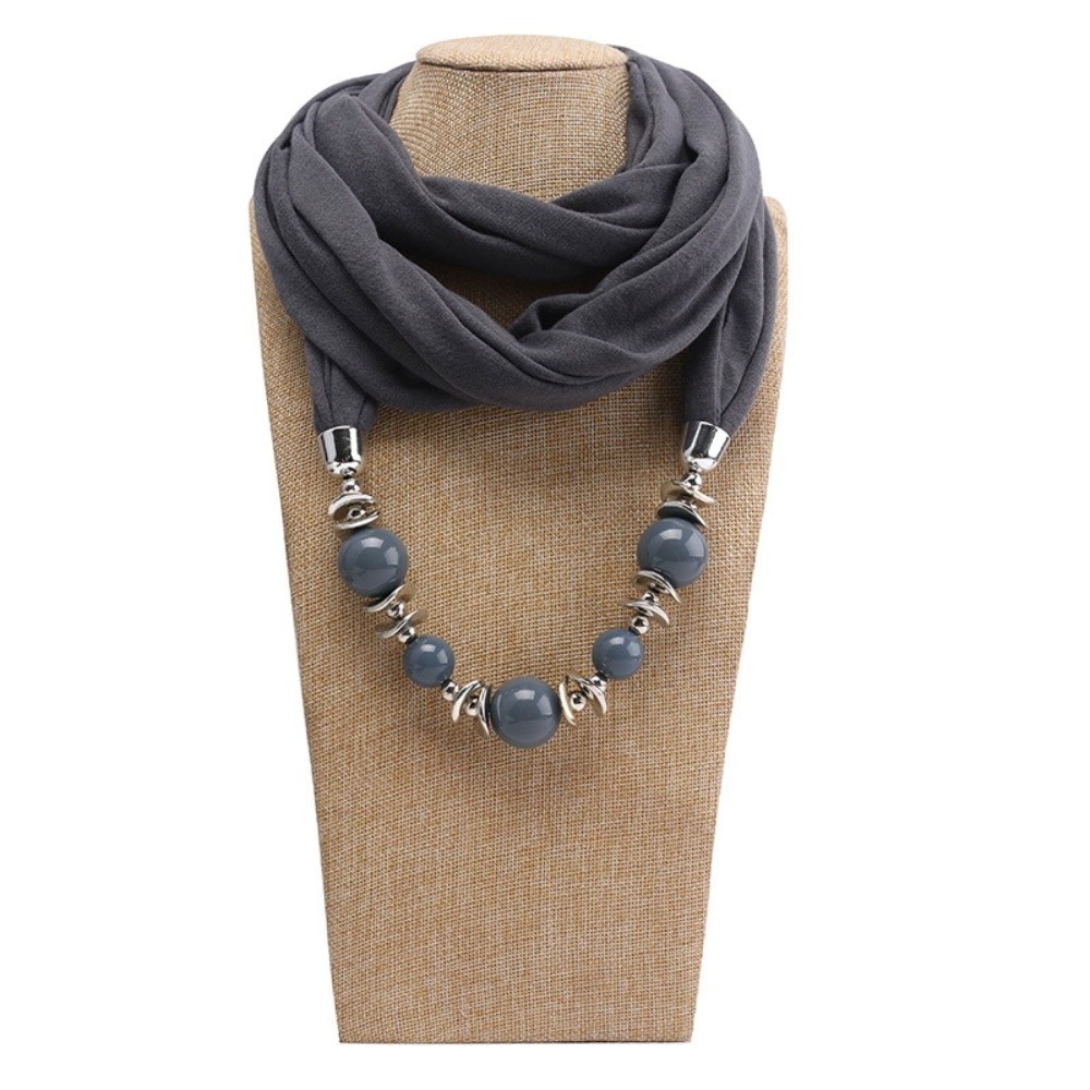 Fashion Chiffon Scarf Necklace - đánh giá và giá Infinity Scarf Knit