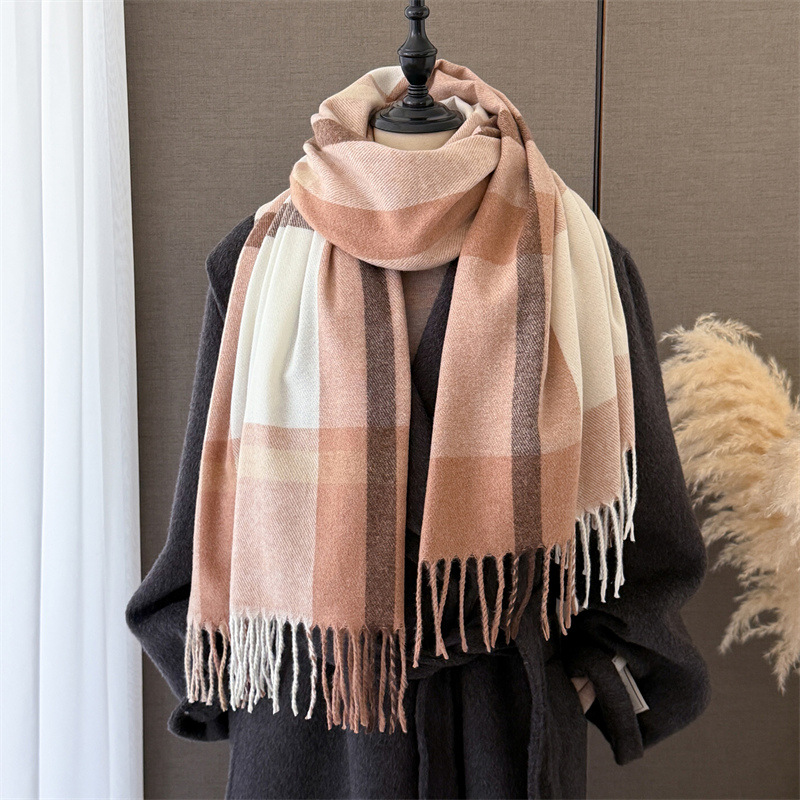 Women Imitation Cashmere Blank - đánh giá và giá Pashmina Wrap Large