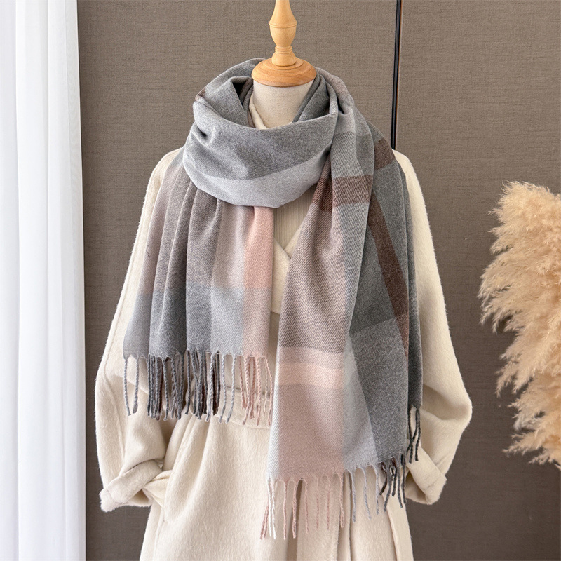 Women Imitation Cashmere Blank - đánh giá và giá Pashmina Wrap Large